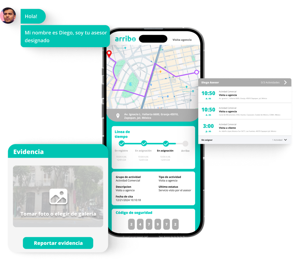 Arribo platform components